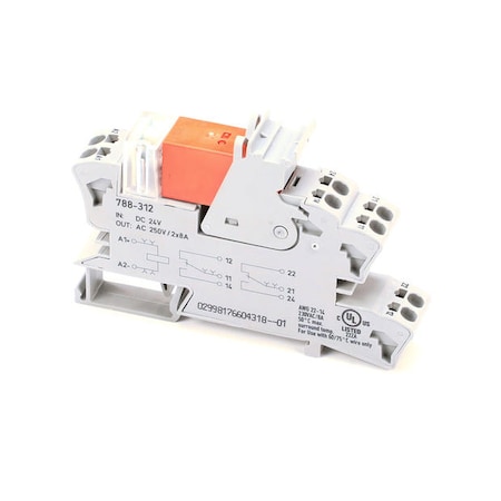 Blodgett Relay, 2 Pole 24Vac 61399